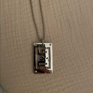 Silver Pendant Necklace